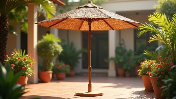 La sombrilla rectangular de coco: la solución perfecta para tu terraza