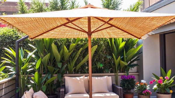 Top 5 ventajas de usar una sombrilla rectangular de coco en tu terraza